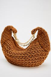 BRAIDED SHOULDER BAG